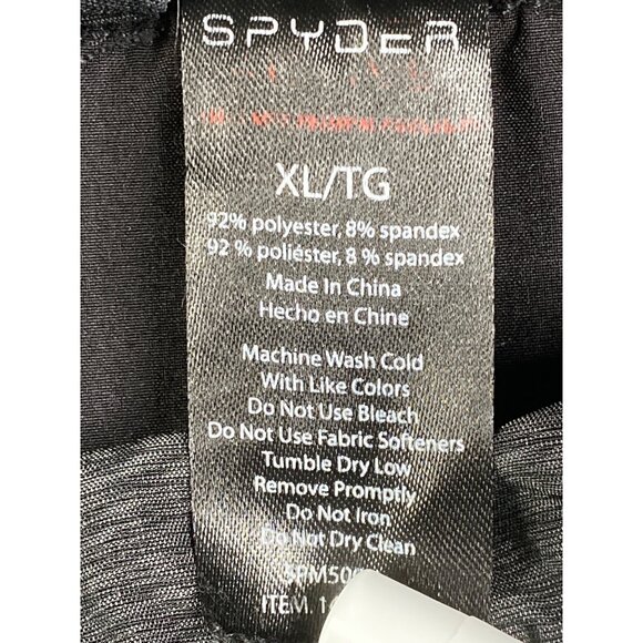 Spyder Boys XL Active ProWB Stretch Shorts Elastic Waistband Black - Picture 2 of 11